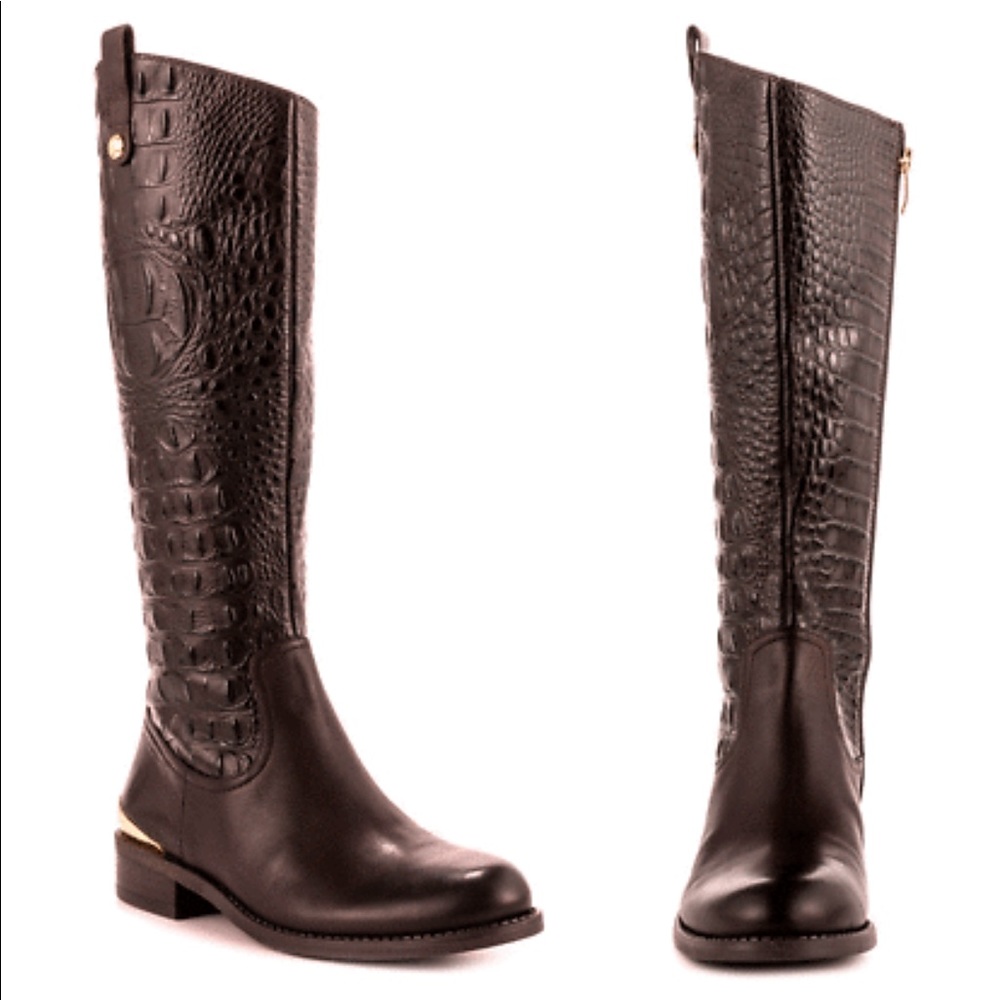 Vince Camuto Brown Riding Boot